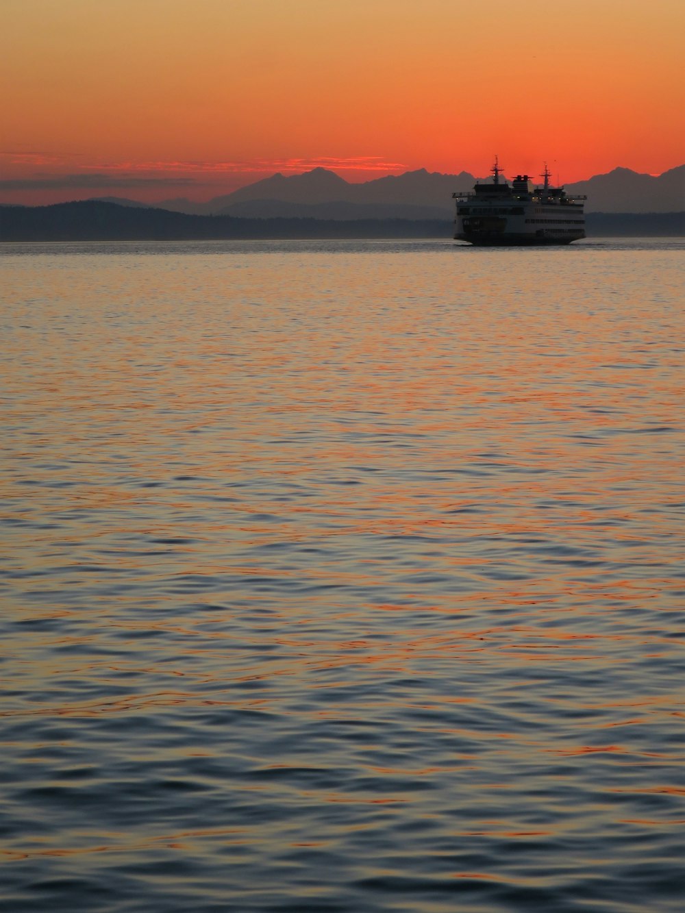 a boat in the water