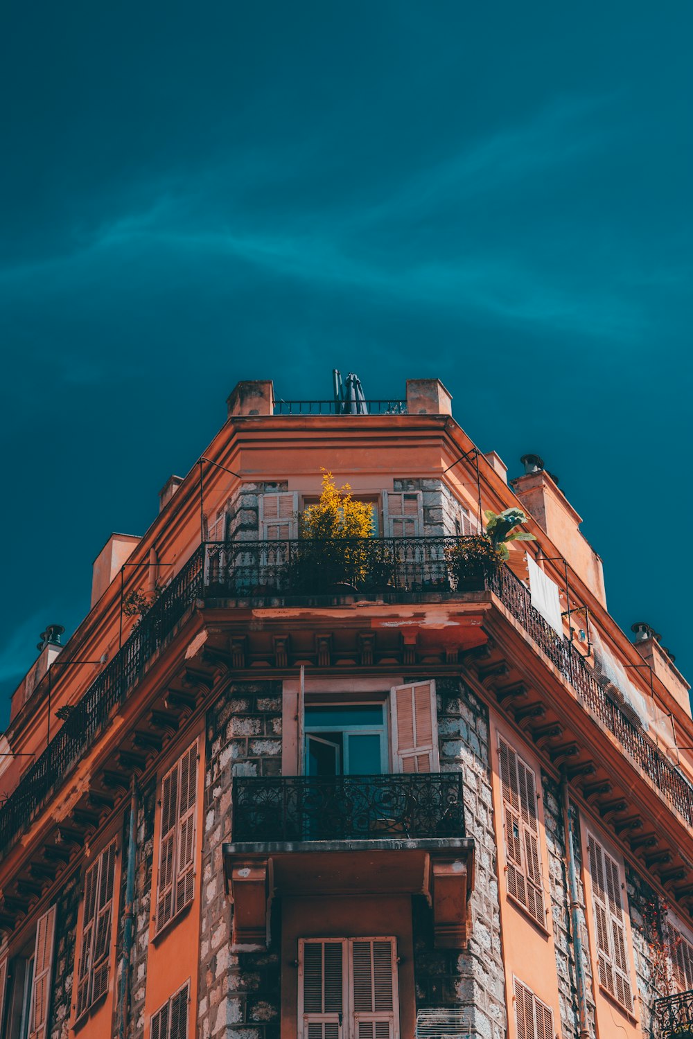 a building with a balcony