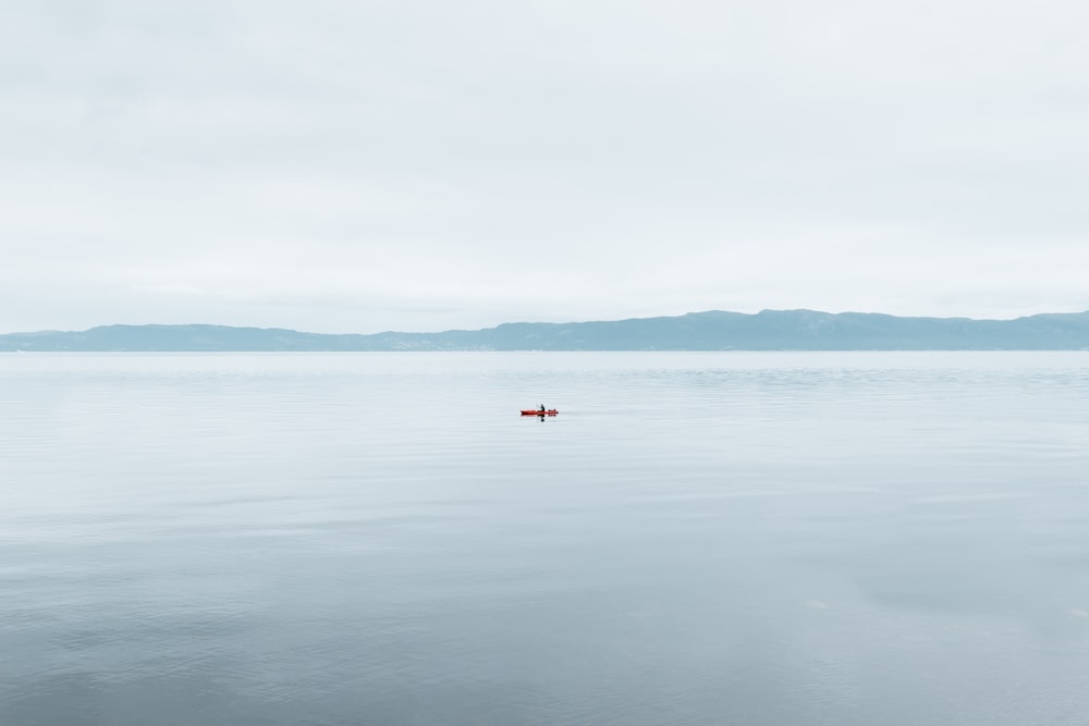 a boat in the water