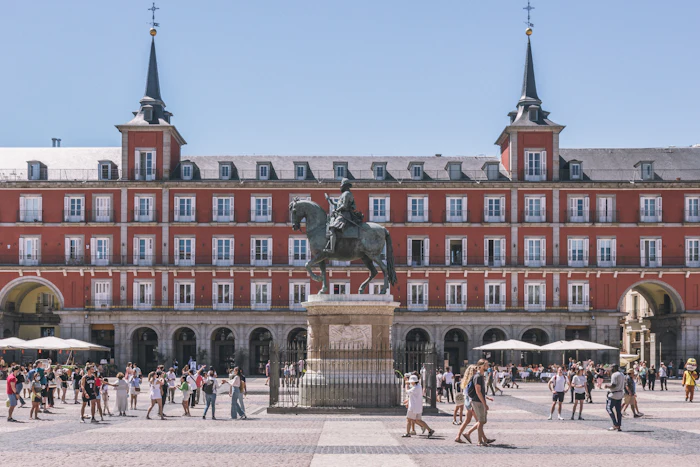 Plaza Mayor, Madrid, Spain