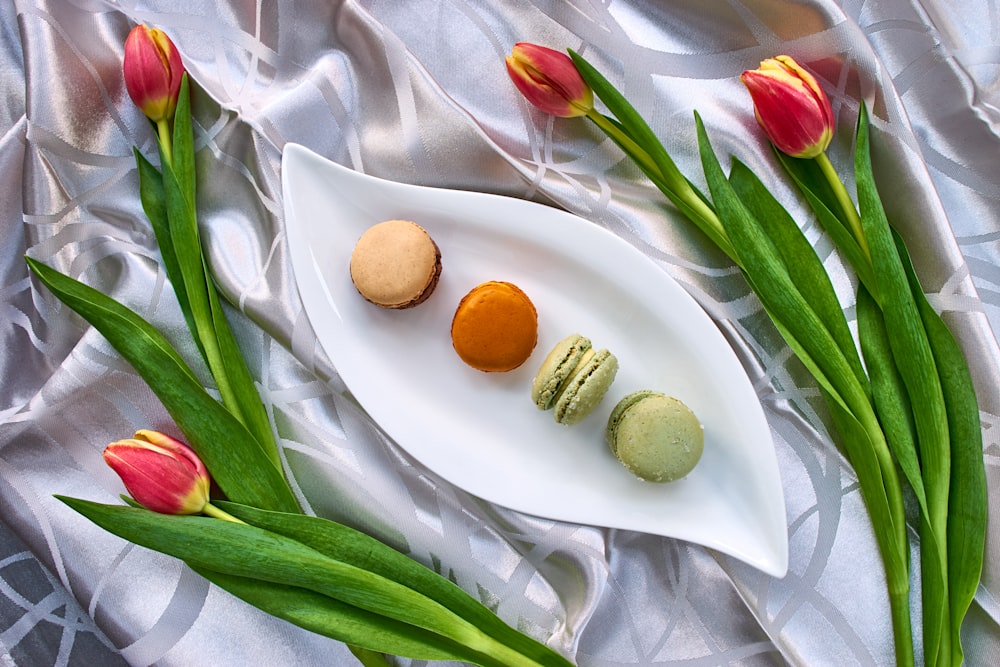 a plate of food on a table