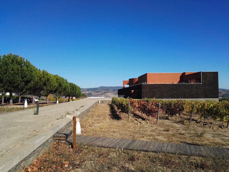 Chinese embassy, embassy building, government building, security fence