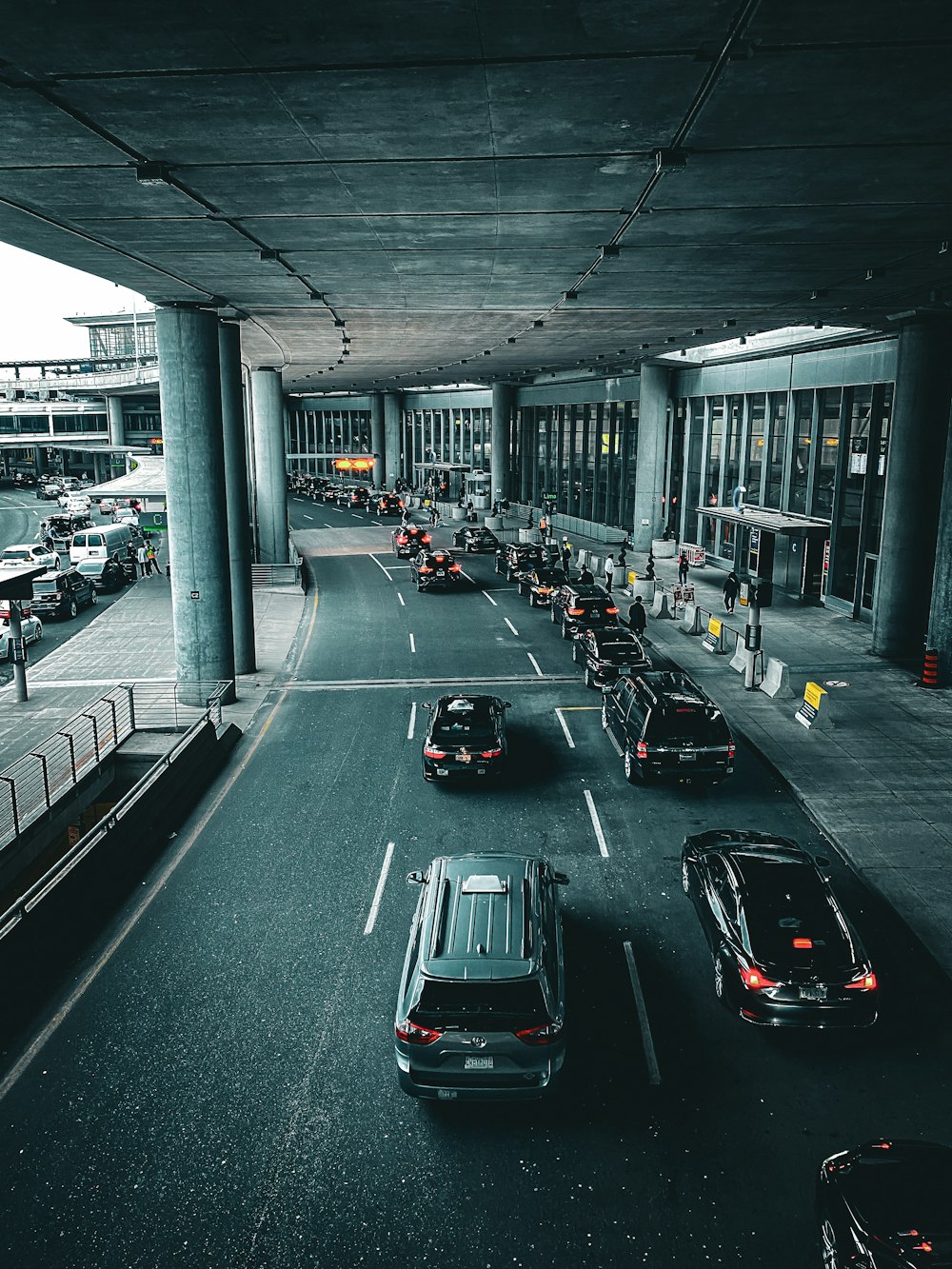 cars on a road