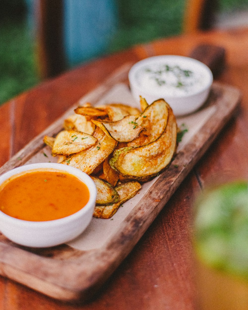 a plate of food