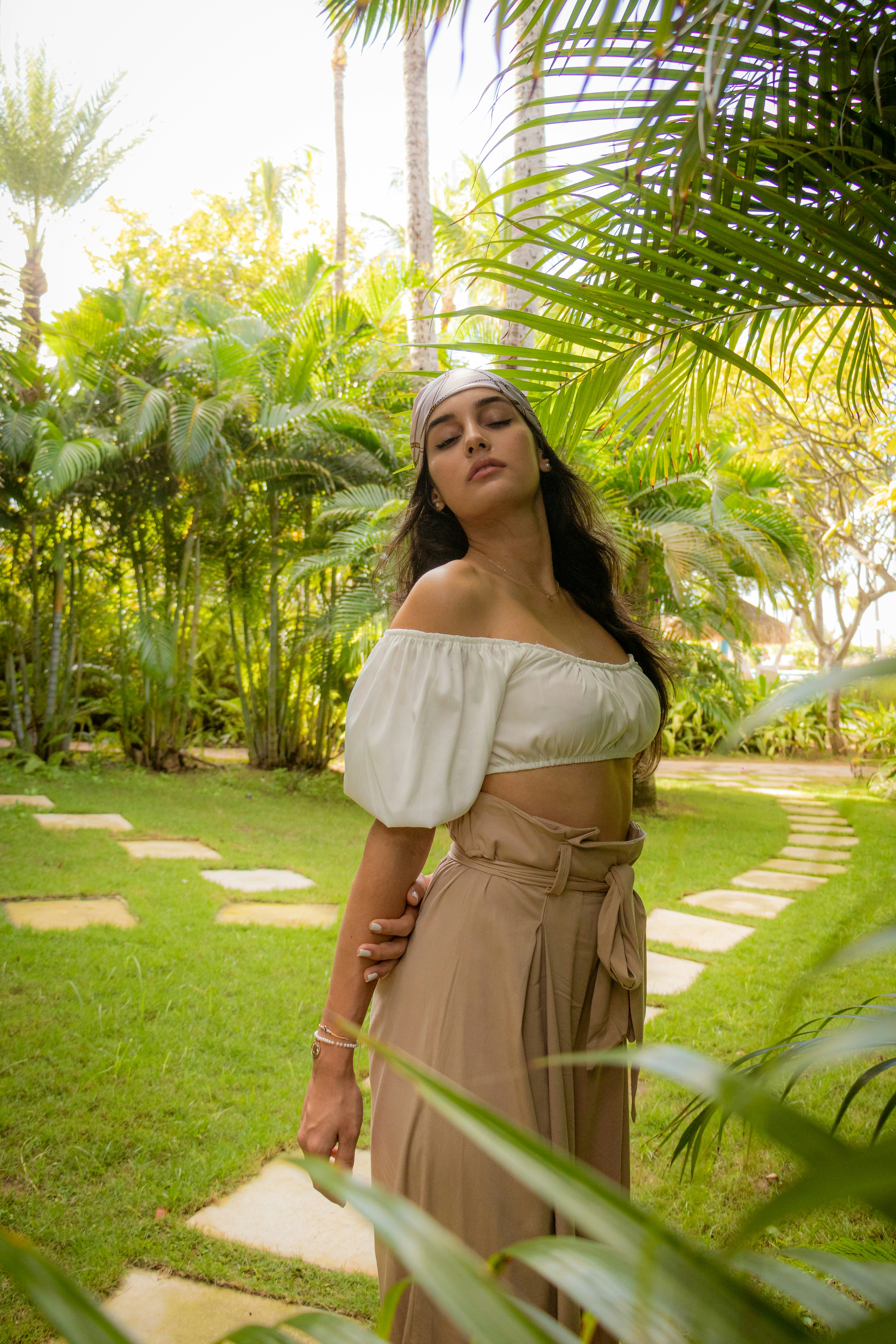 a person posing for a picture