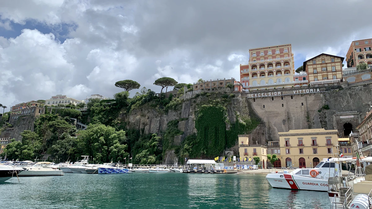 Marina Grande fishing harbour near Sant'Agnello, Sorrento