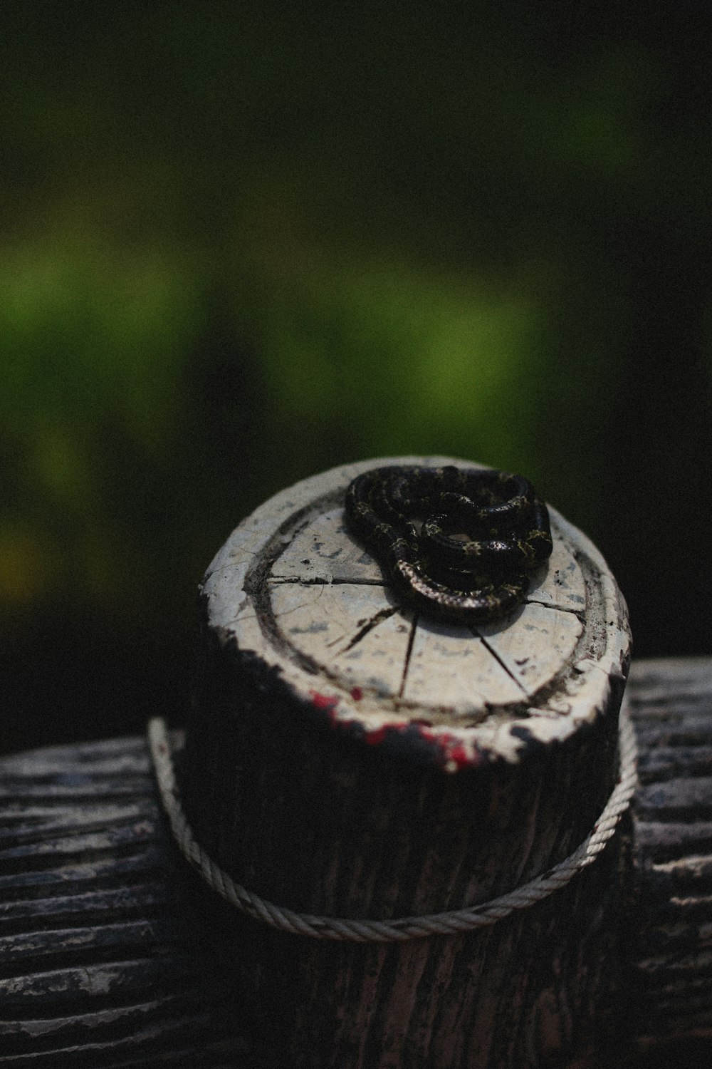 a watch on a table