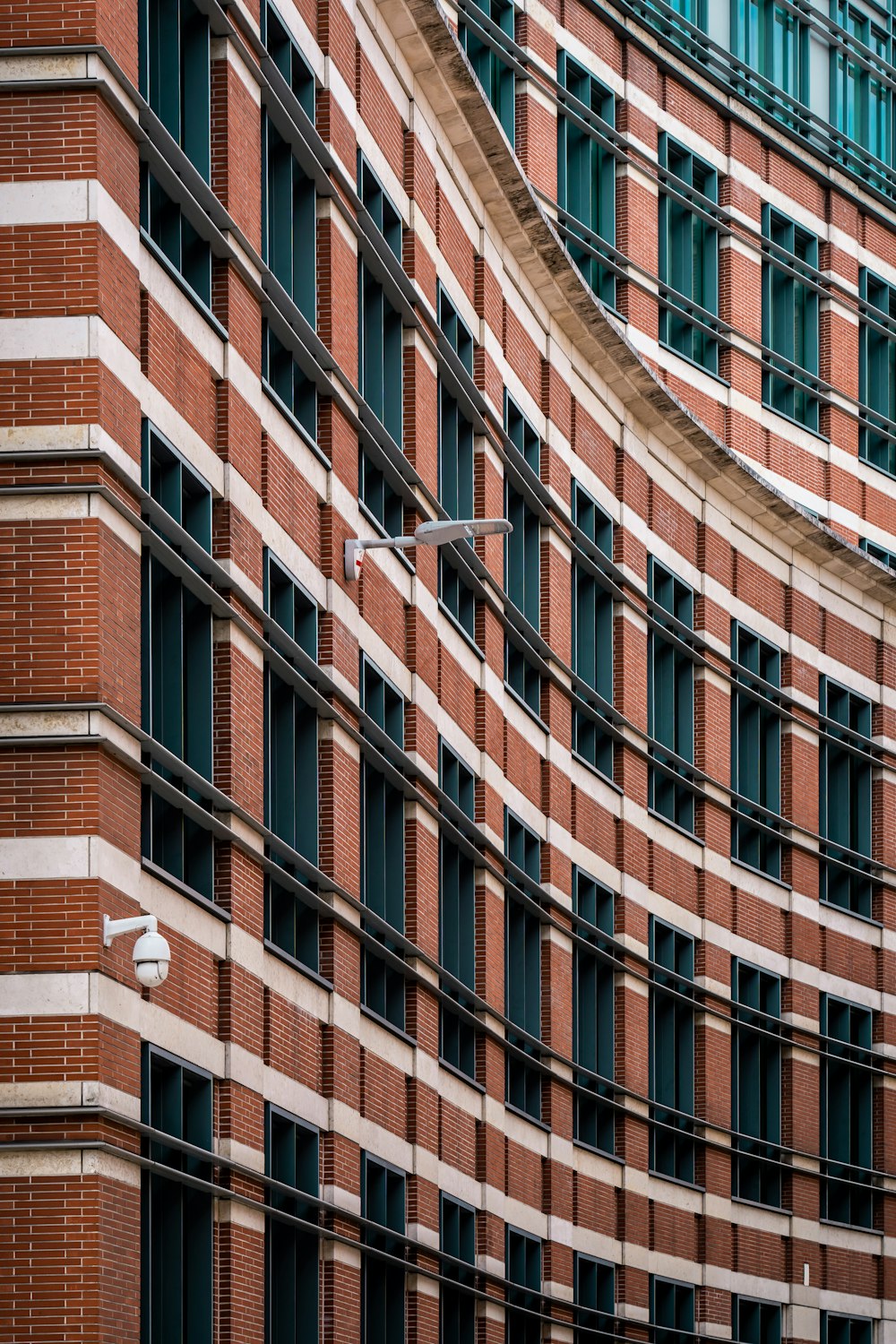 a building with many windows