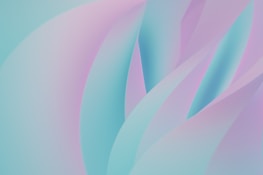 Soft pastel colors blend seamlessly in an abstract pattern featuring flowing organic shapes. The gentle curves create a sense of movement and harmony.