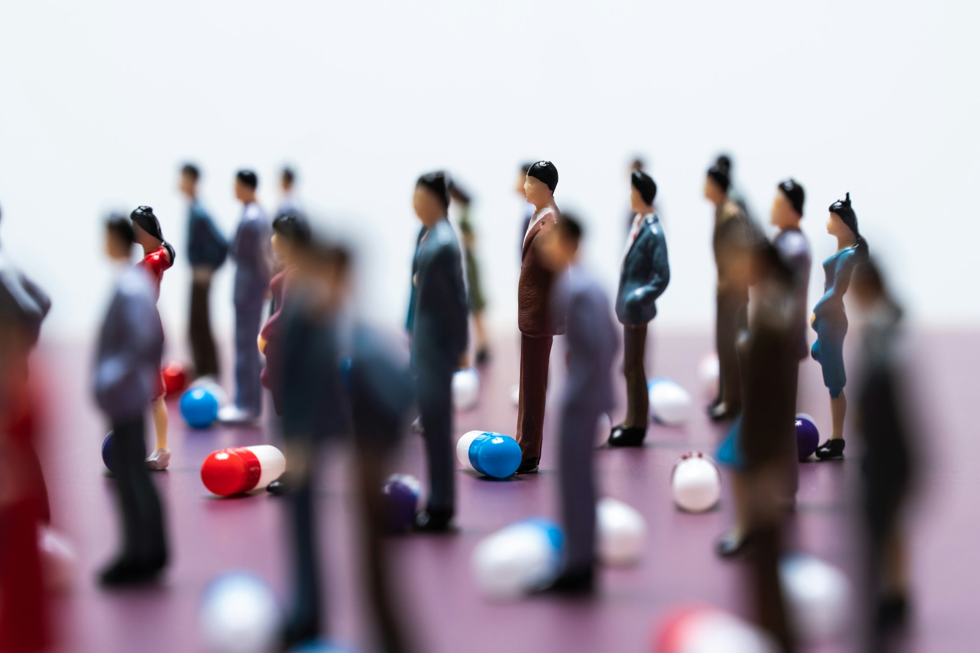 a group of people playing a game