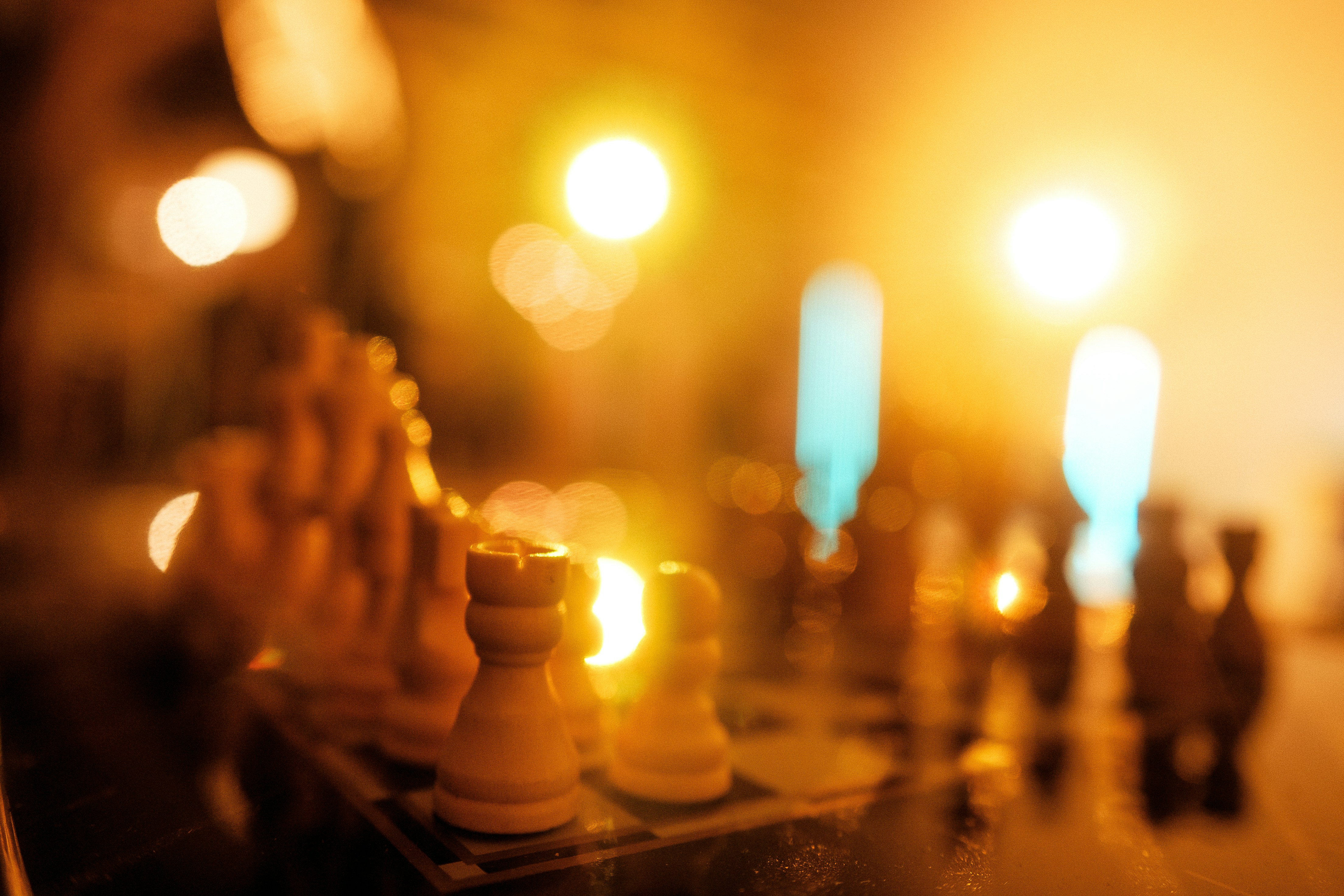 a chess board with a chess board