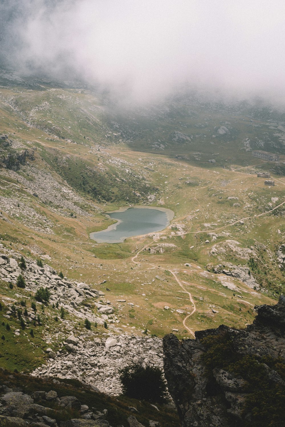 a river running through a valley