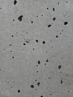 a close up of a white surface