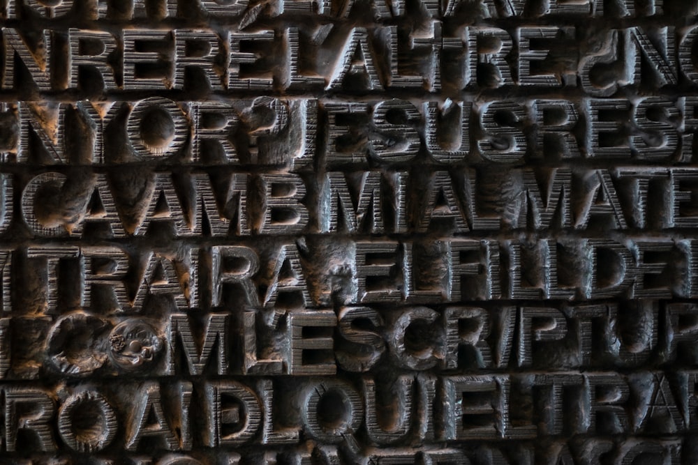 a close up of a sign with Harpa in the background