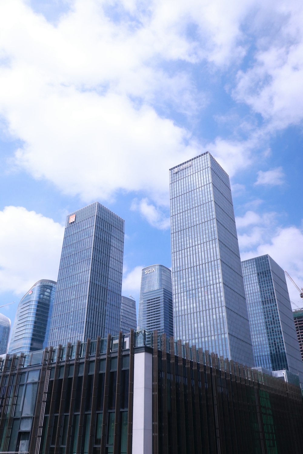 a group of skyscrapers