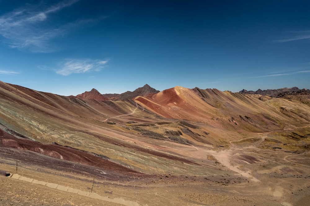 a large desert landscape