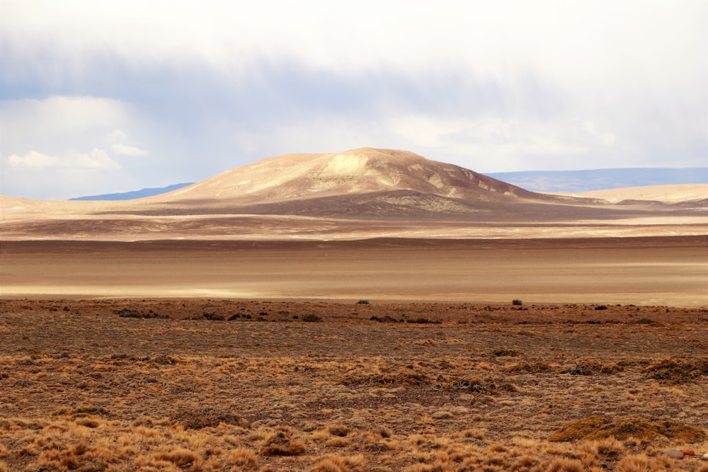 a large desert landscape