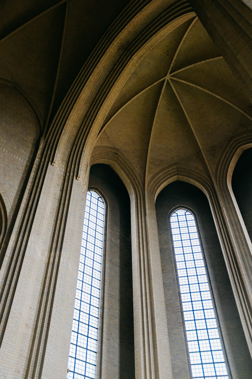 a large arched window