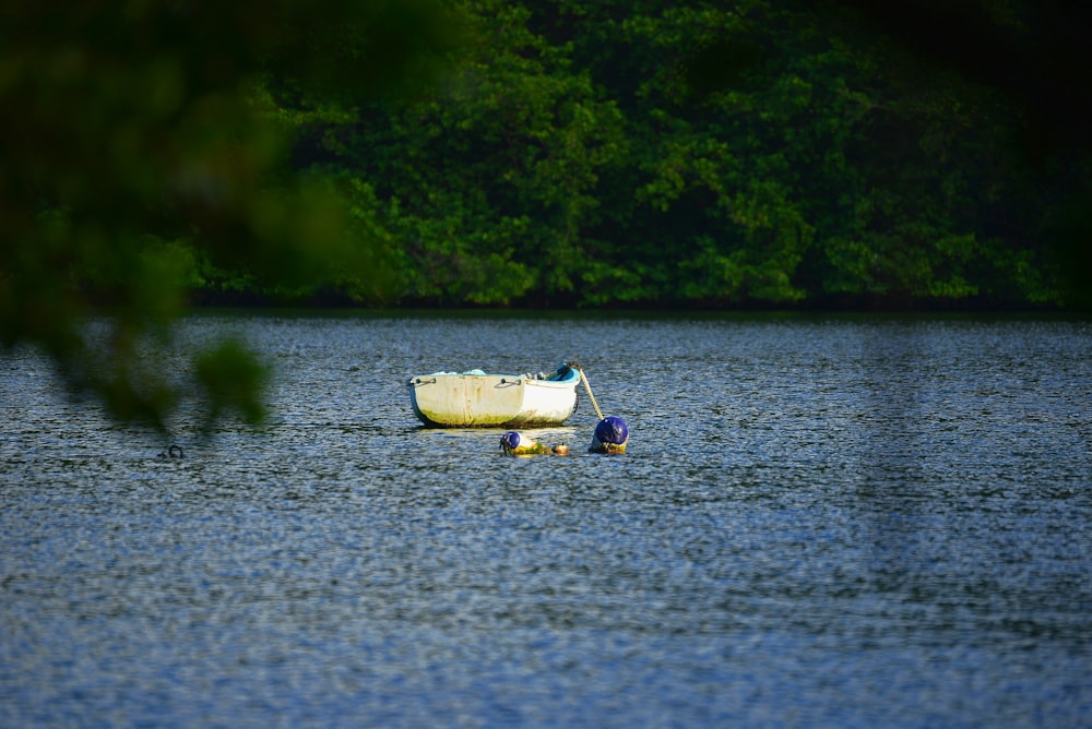 a boat in the water