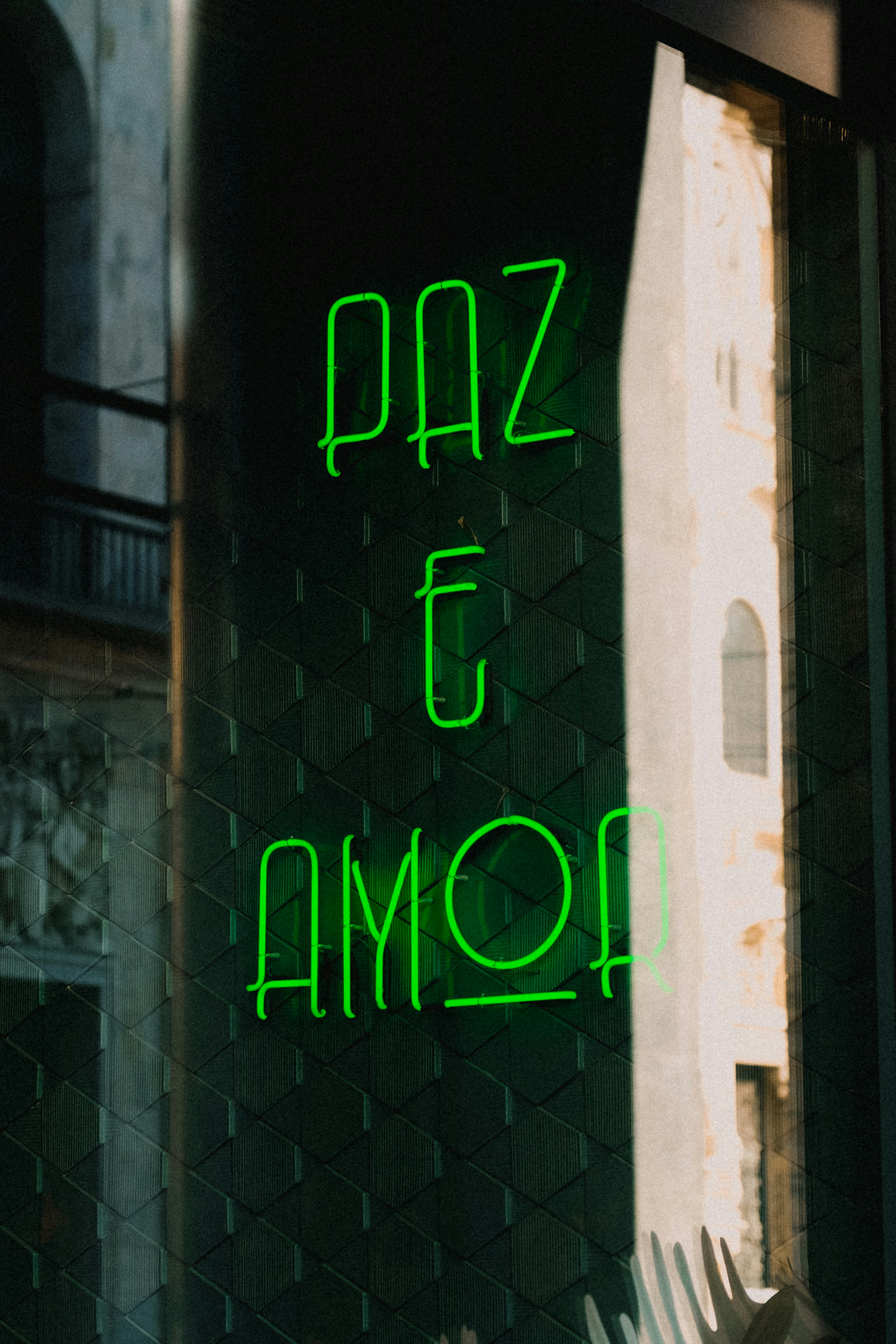 a sign on a building