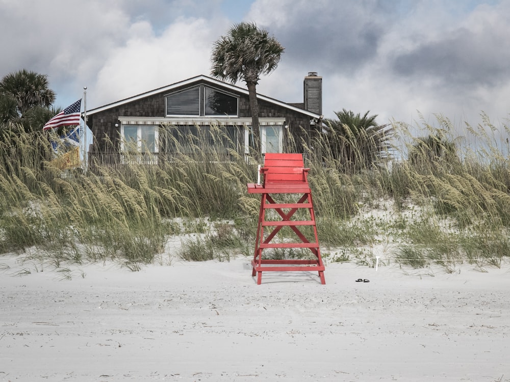 a house on a beach