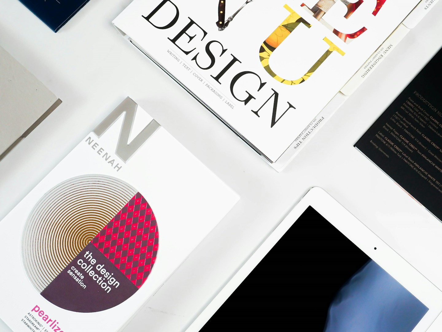 Clermont Local Magazine mockup and phone on a desk