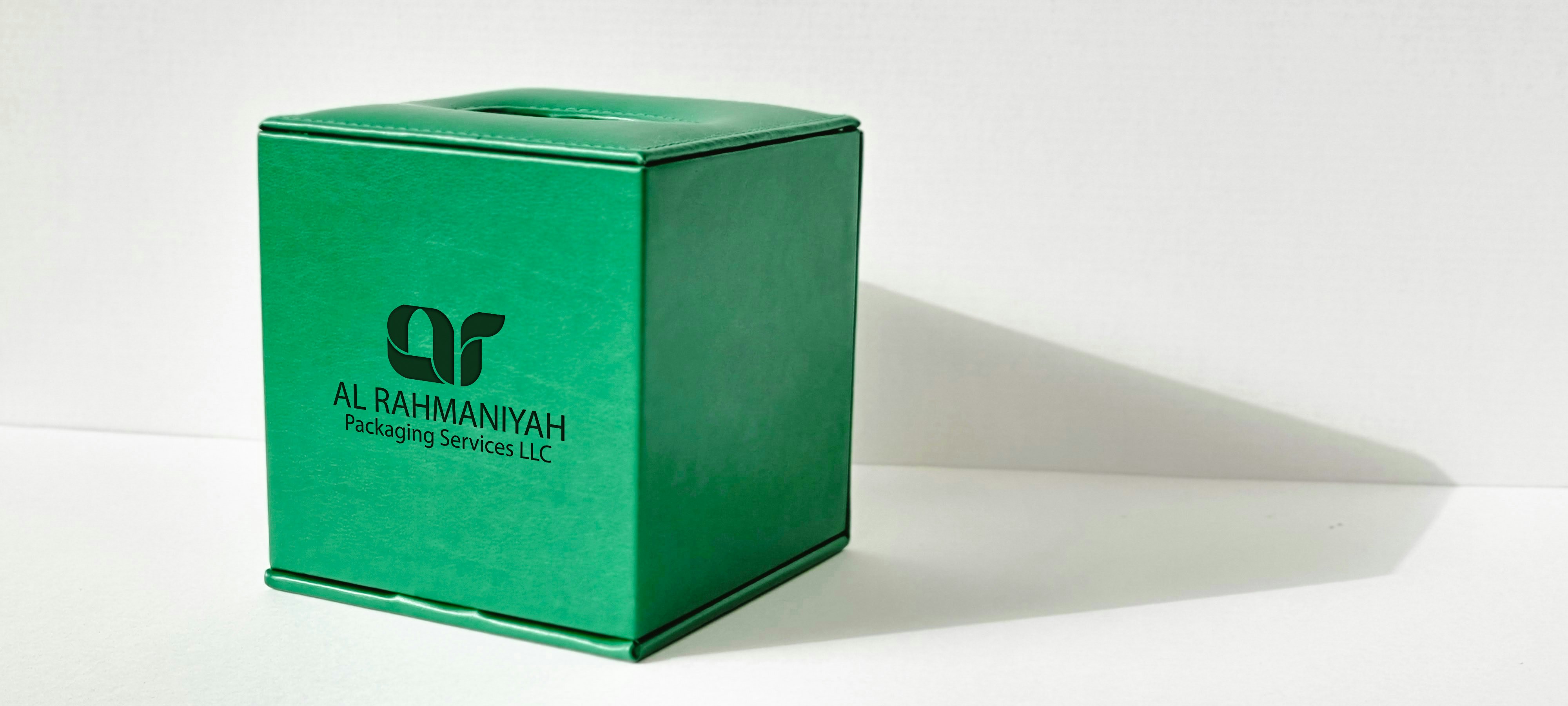 Green donation box