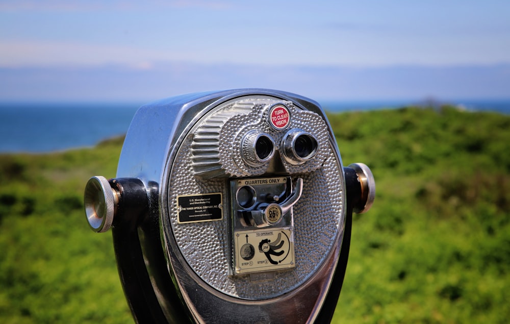 a close up of a camera