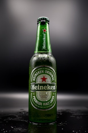 A collection of Heineken products available for distribution.