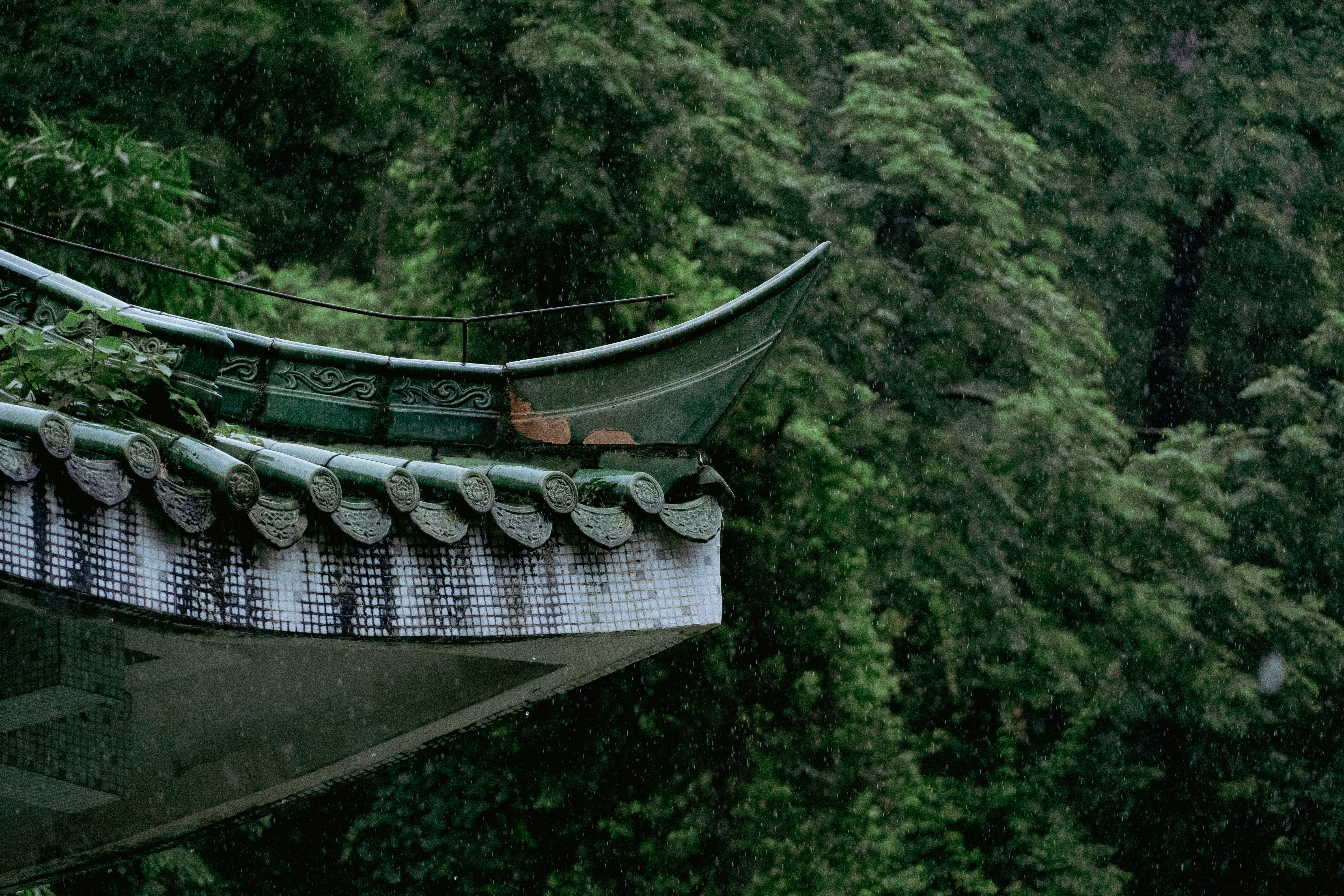 a bridge over a river