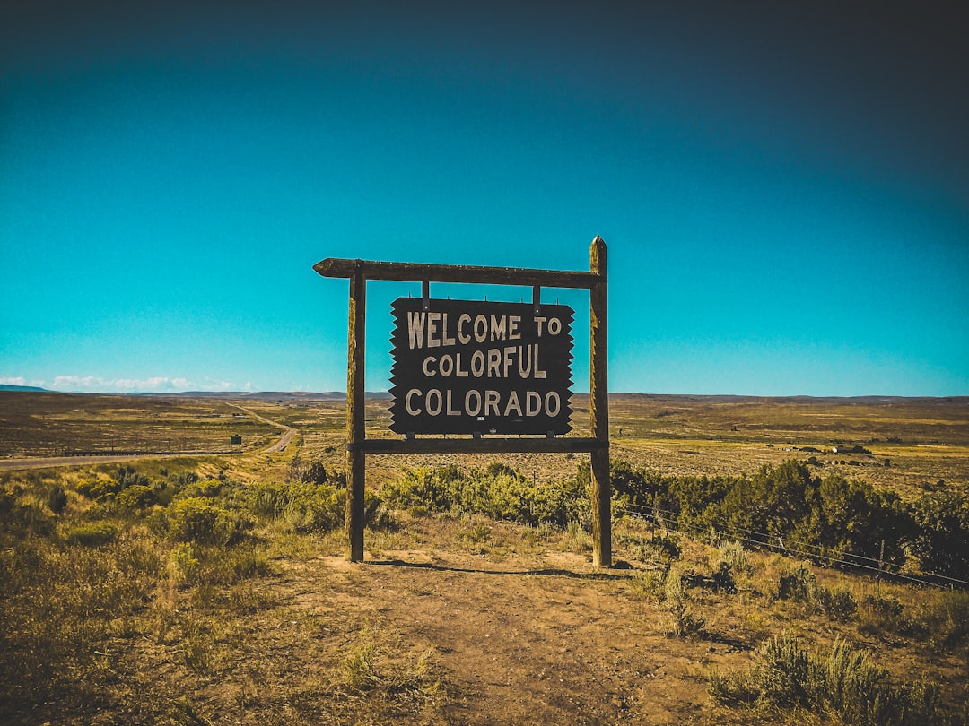 a sign in a field,