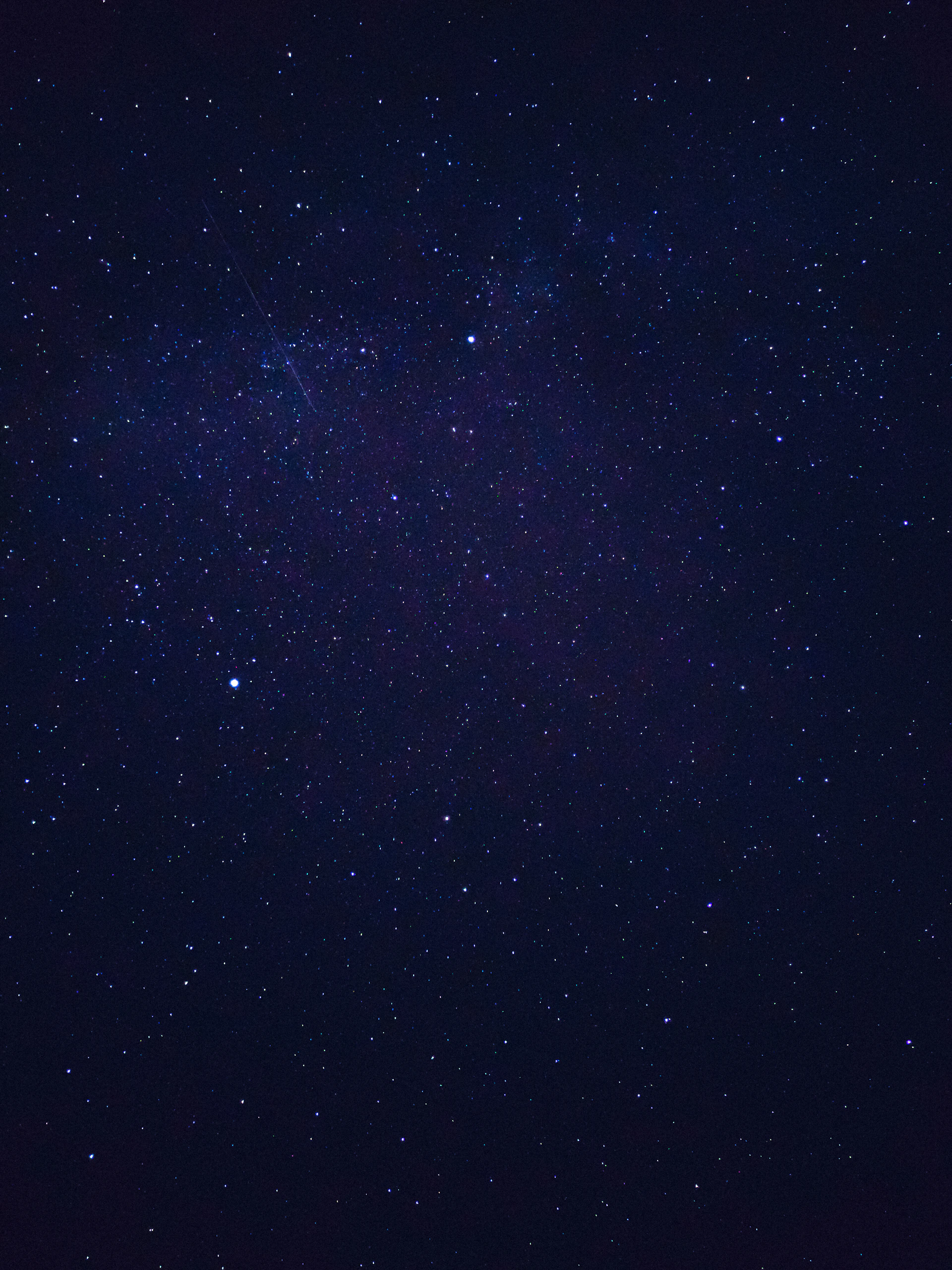 a starry night sky