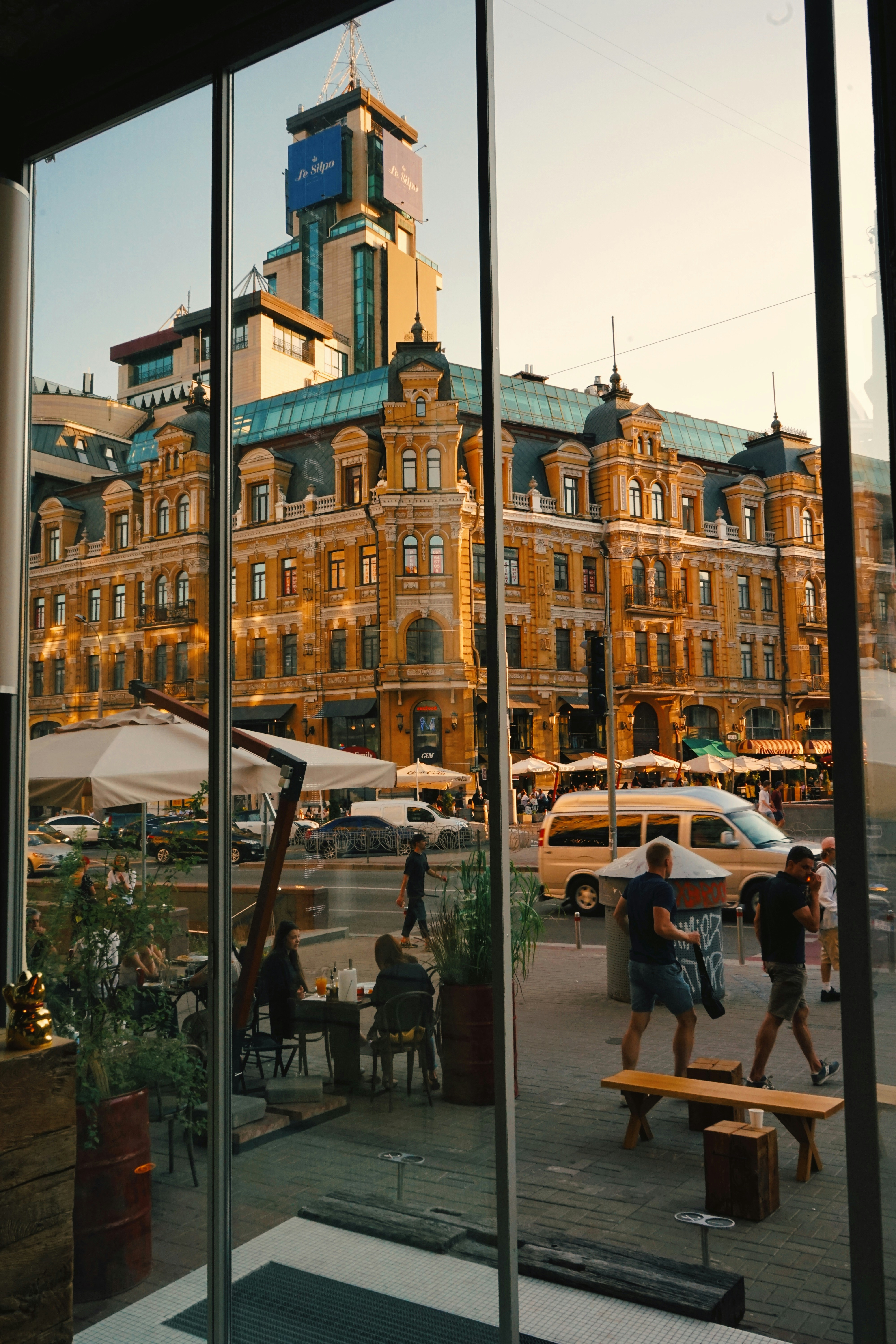 a building with a tower
