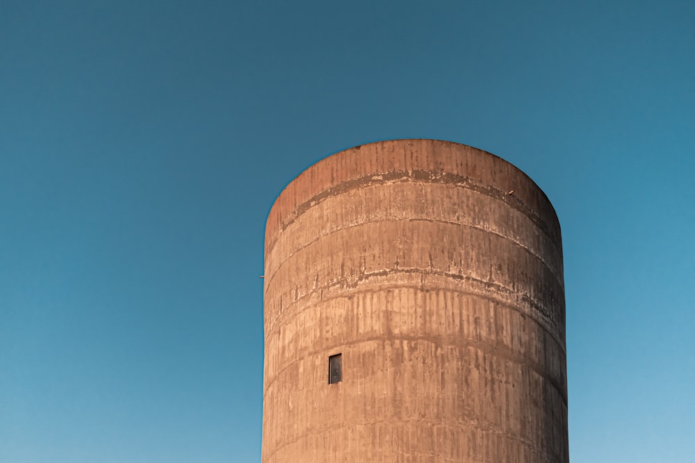 a tall tower with a window