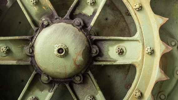 a metal object with holes in it
