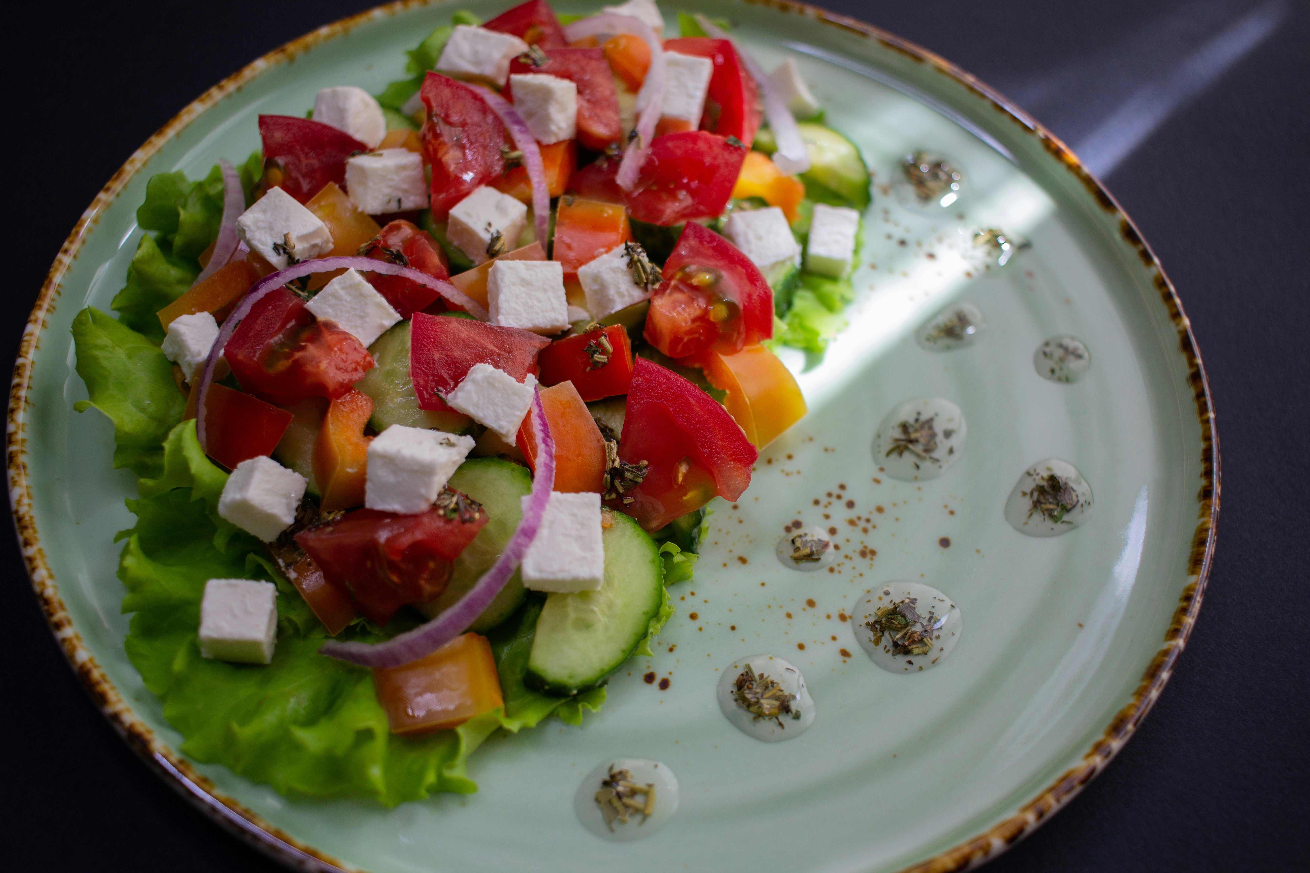 Greek Salad - best healthy greek dishes