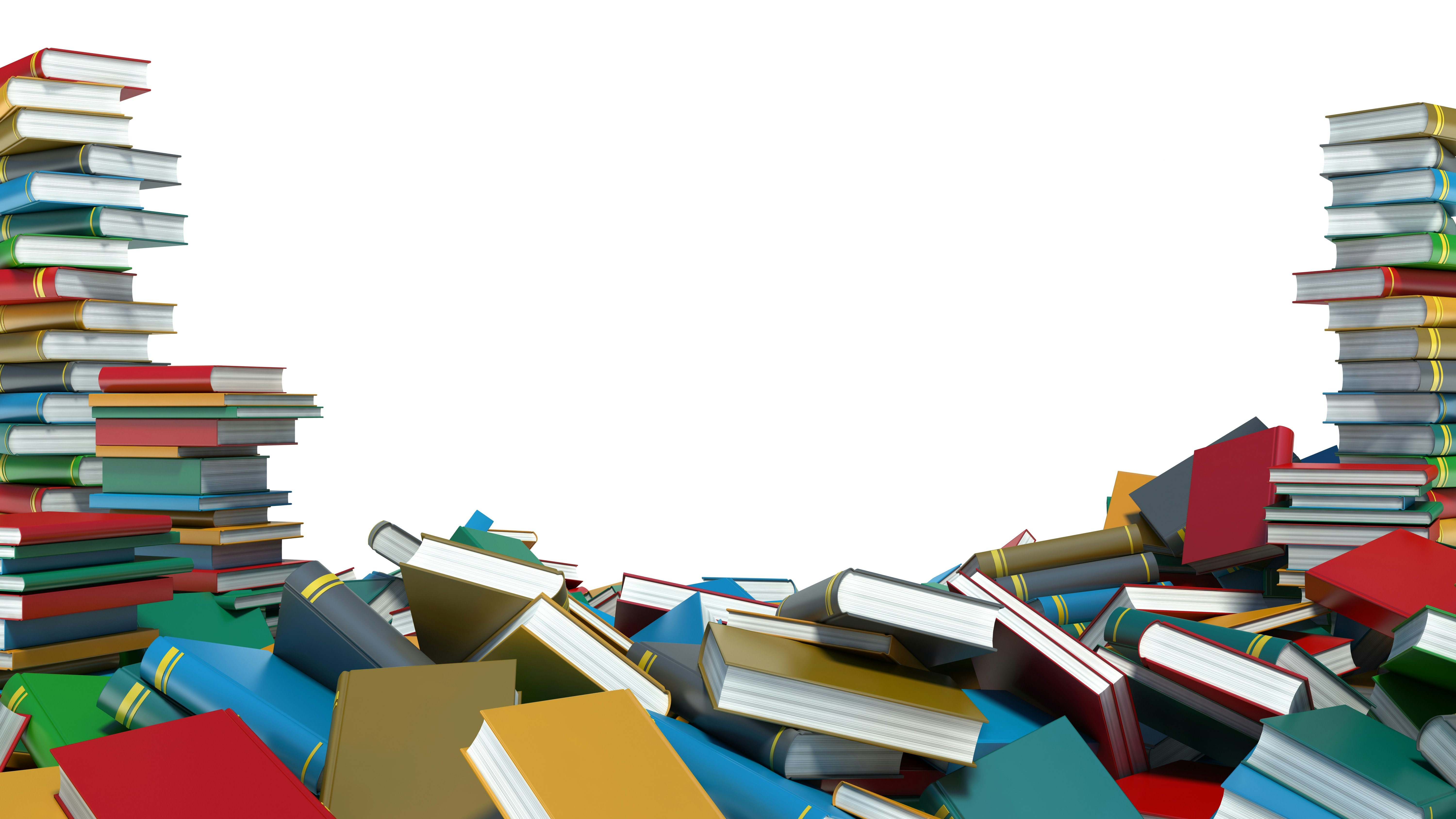 a pile of books