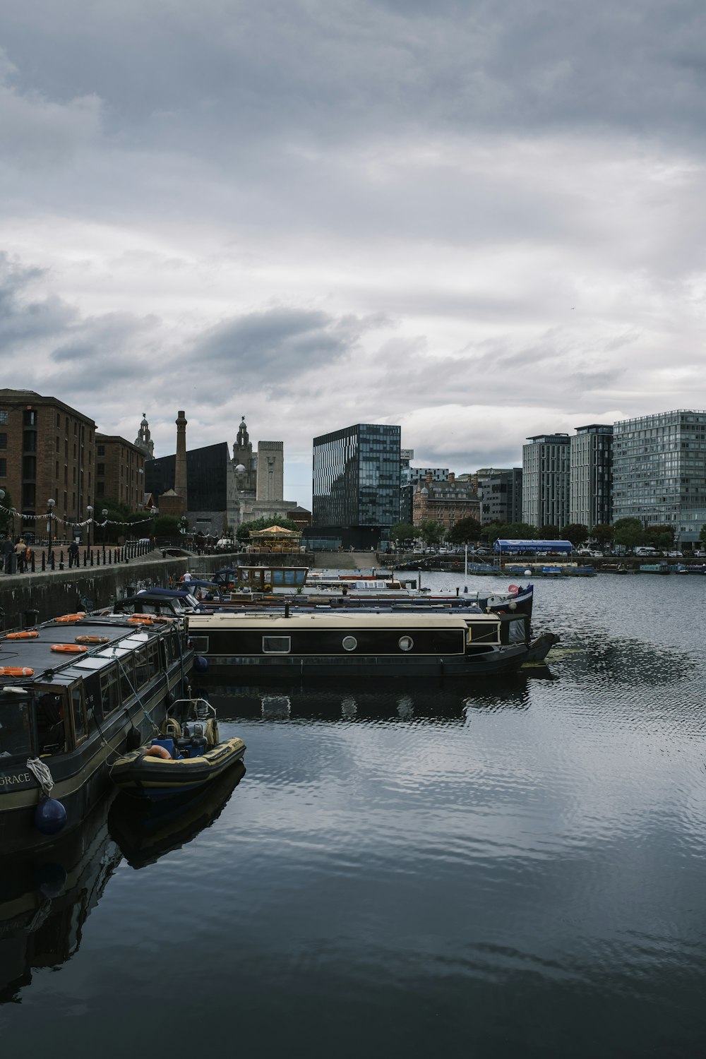 a boat on the water