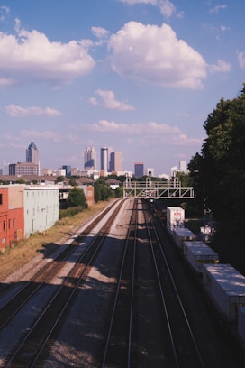 Railroad tracks into Atlanta