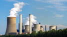 a group of smokestacks