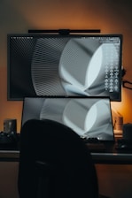 a person's legs and a tv screen