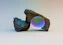 a blue and green rock