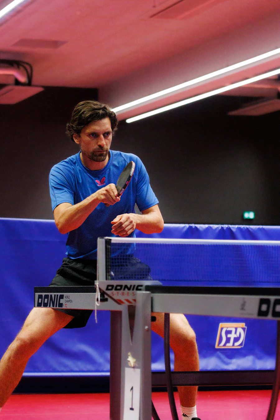 Lunch-break rallies — Table Tennis