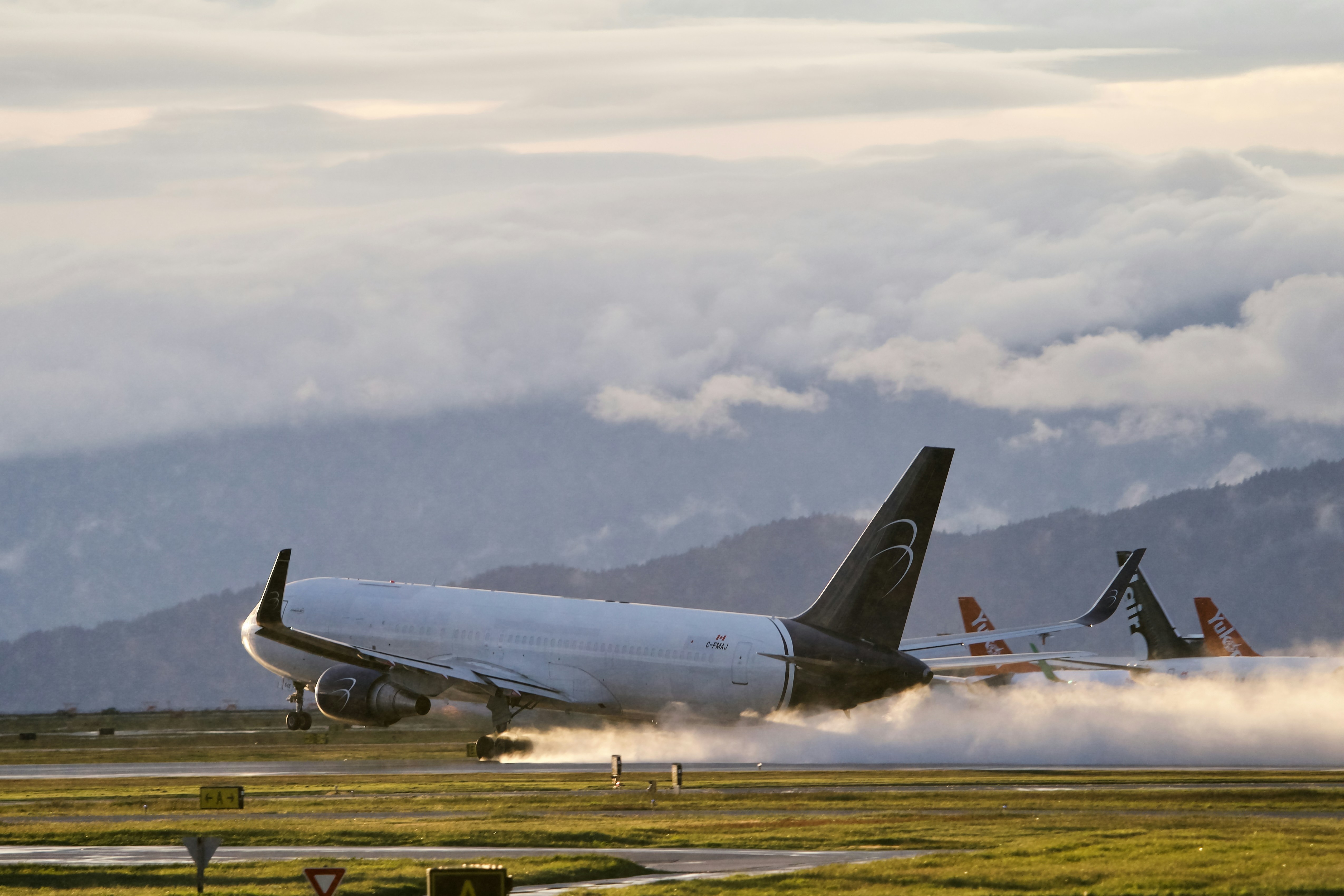 a group of jets fly through the air