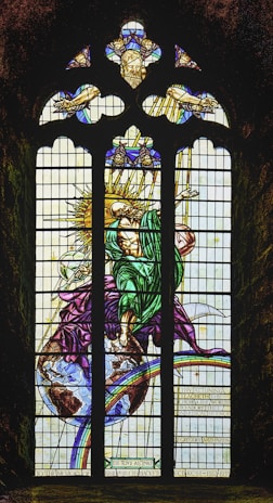 An artistic representation of Masonic principles.