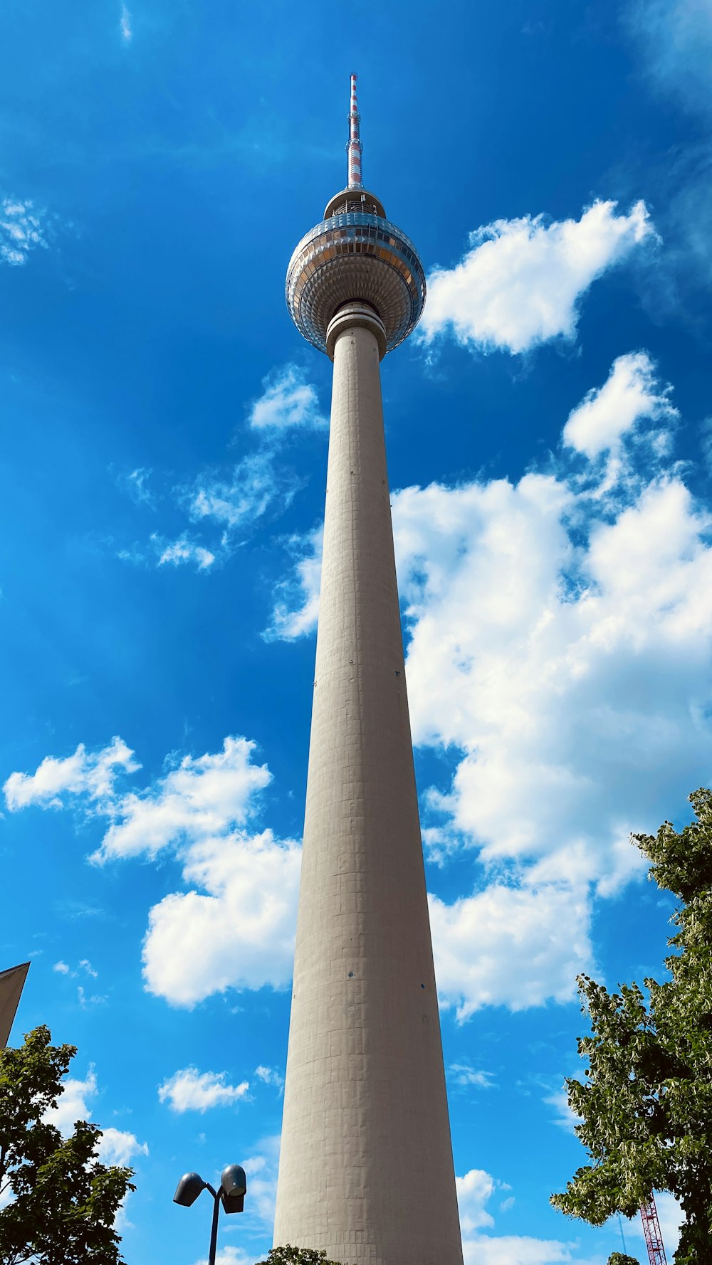 a tall tower with a pointed top