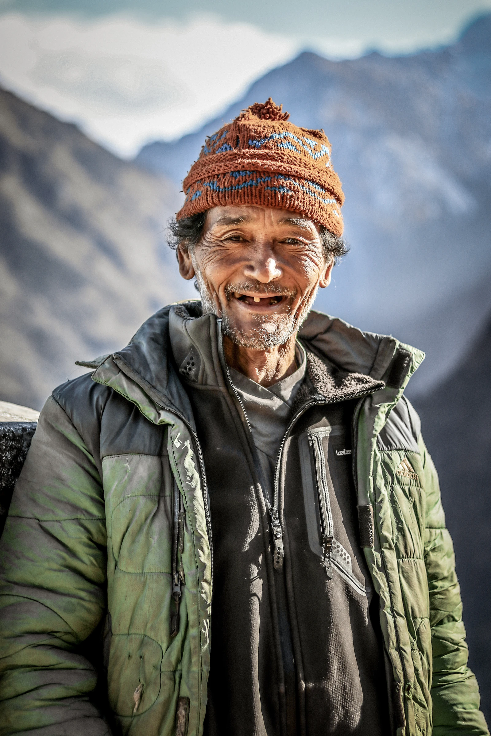 Portrait study from a Kathmandu commission