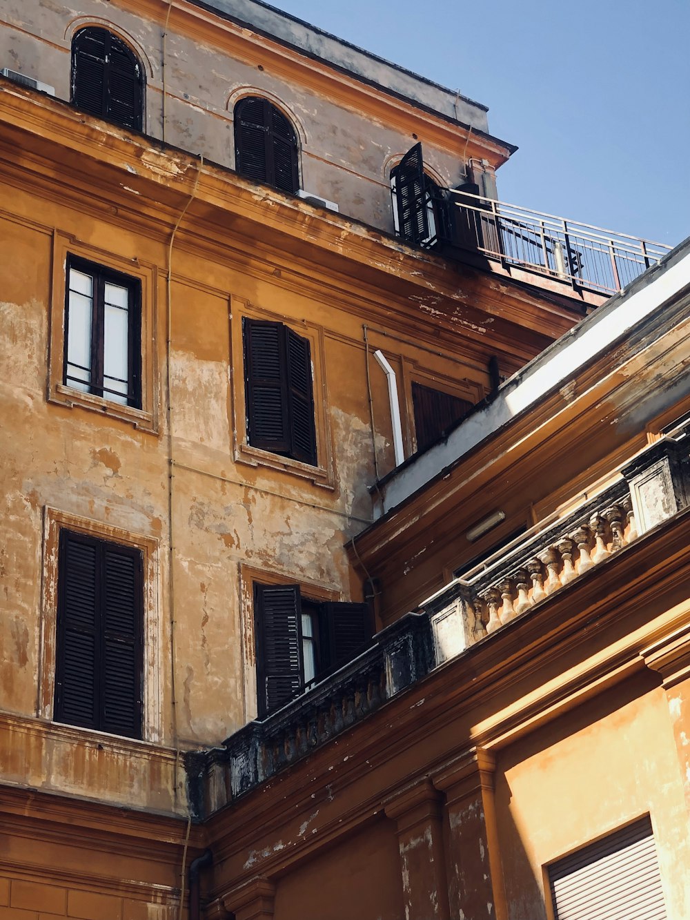 a building with a balcony