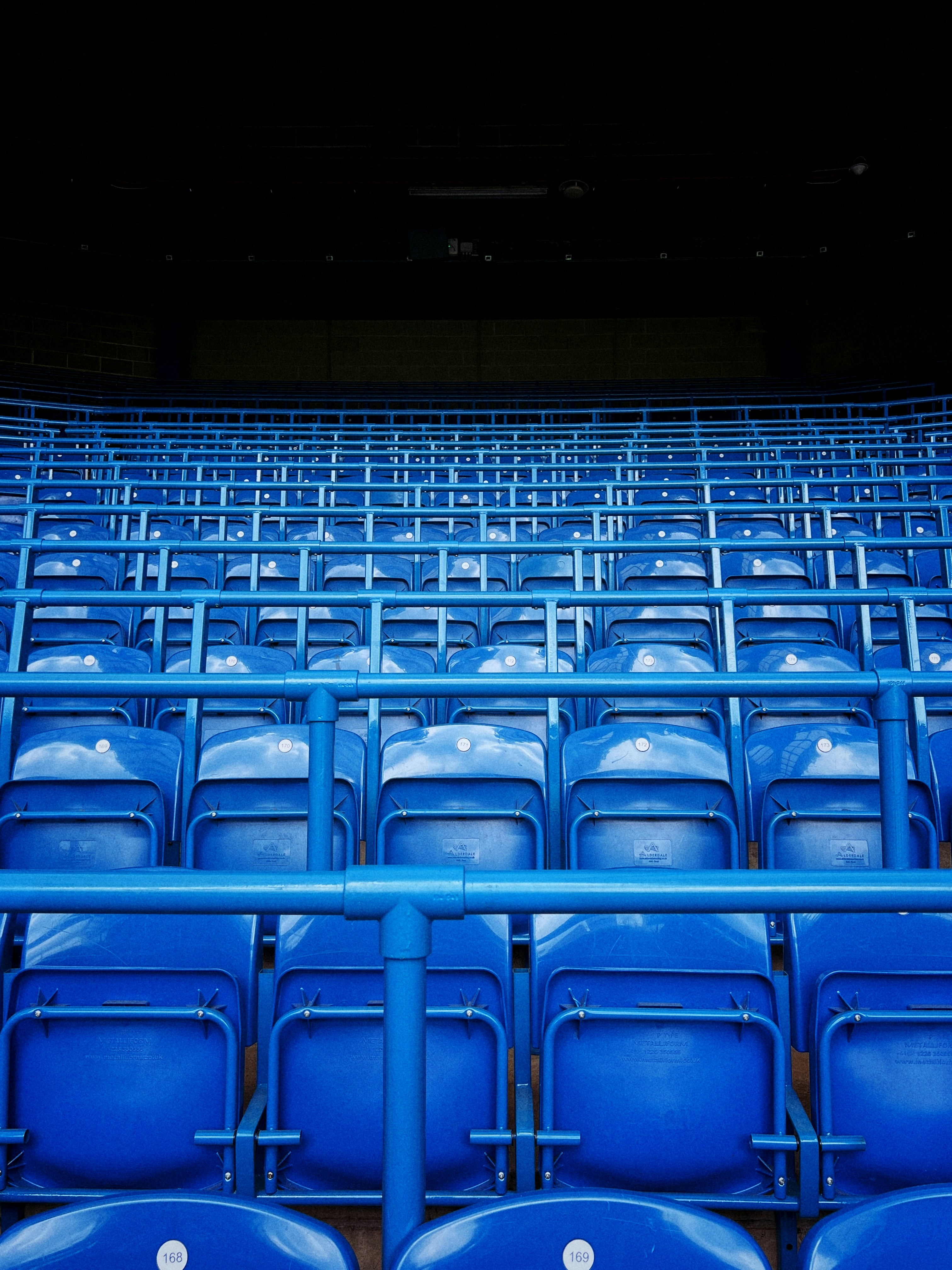 a large empty stadium