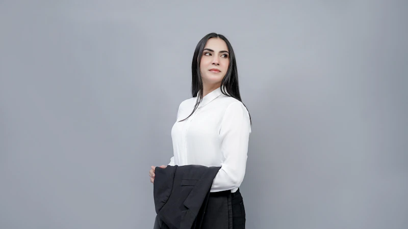 career-minded professional with briefcase
